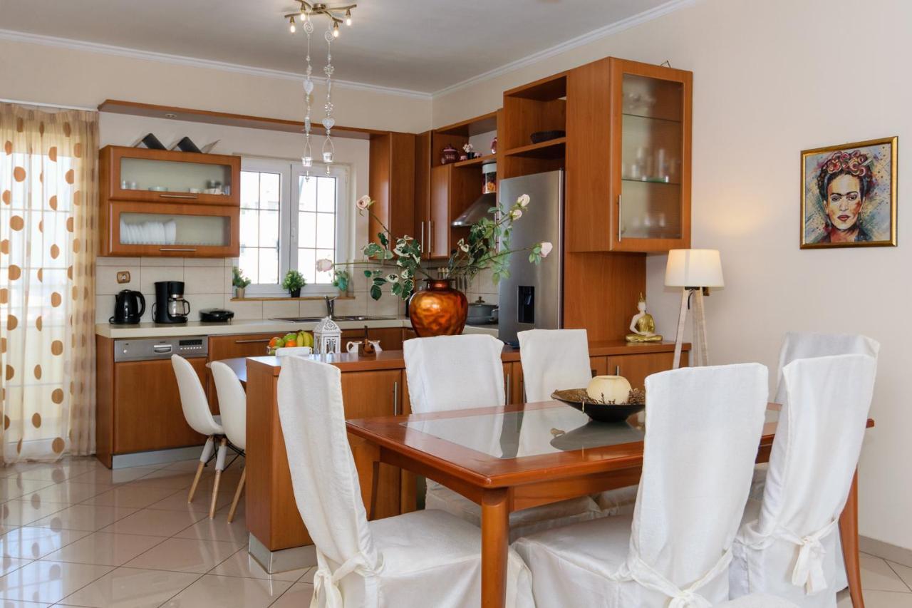 Central Penthouse In Quiet Neighborhood Near Sandy Beach Khania Eksteriør bilde